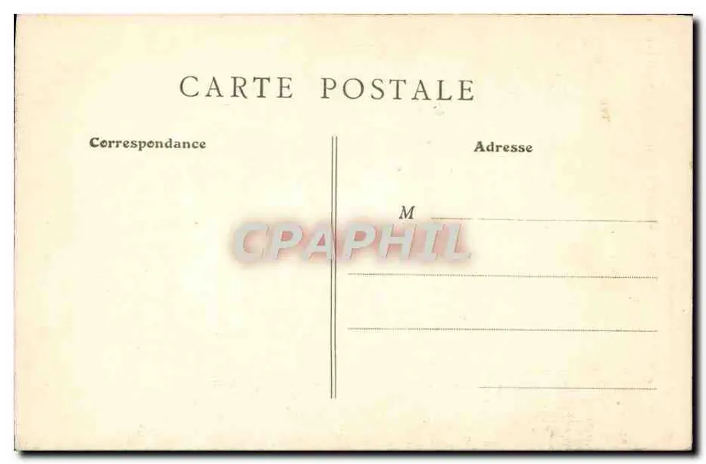Fécamp — Innenansicht der alten Abtei-Kapelle Notre-Dame — L. J. n°139 - Rückseite