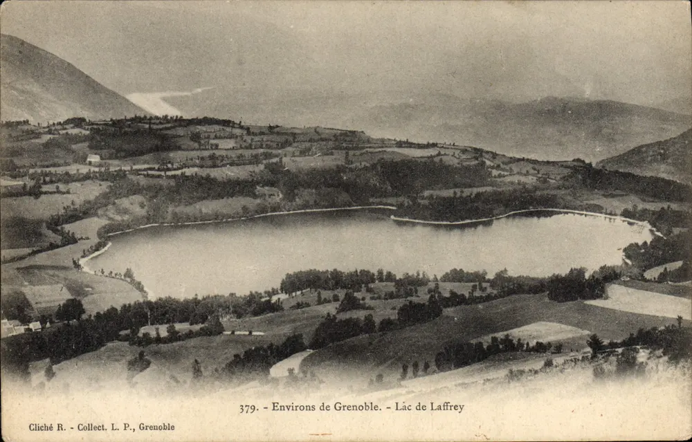 Arredores de Grenoble — Lago de Laffrey — Collect. L.P., Grenoble, n° 379 - Frente