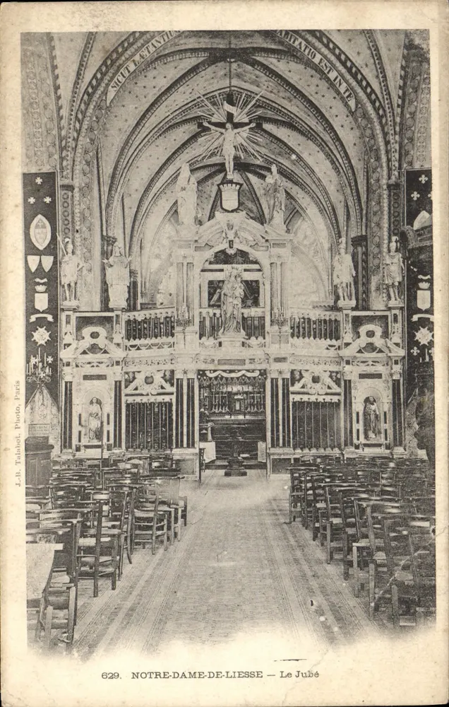 Notre-Dame-de-Liesse — O Jubé — L.B. Tahahol, Paris, n°629 - Frente