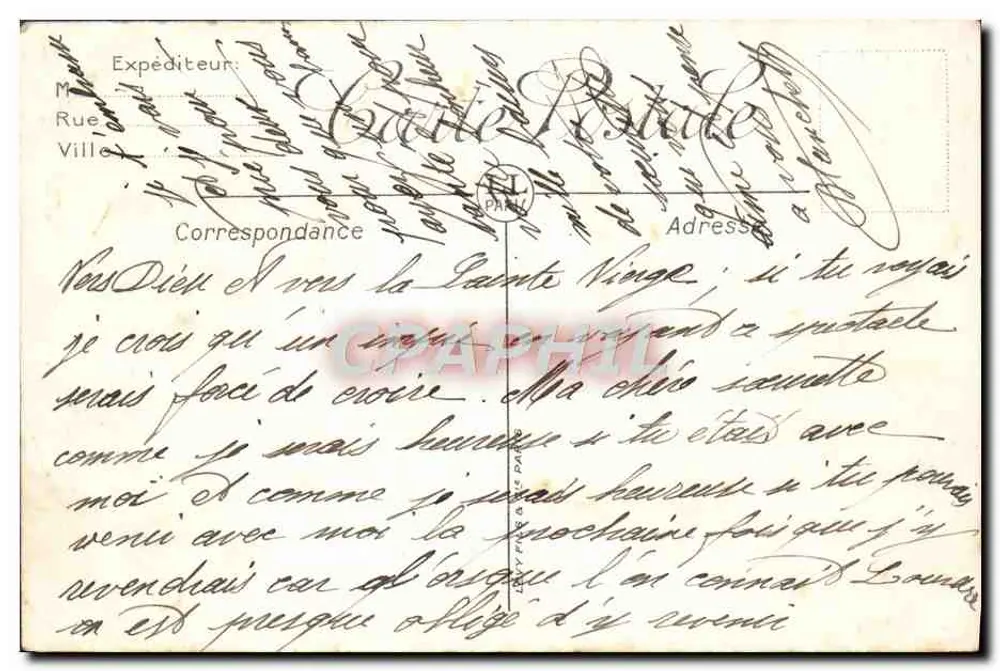 Lourdes — A Basílica e o Gave — LL. — N° 246 - Verso