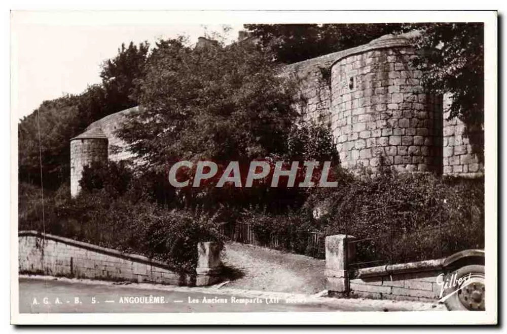 Angoulême — Os Velhos Muros (Ail' 1900) — Gilbest - Frente