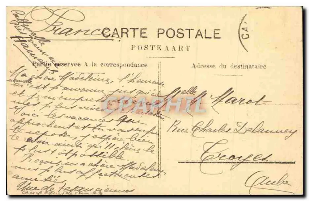 Tournai — O Sino — editor não identificado, número de série não visível - Verso