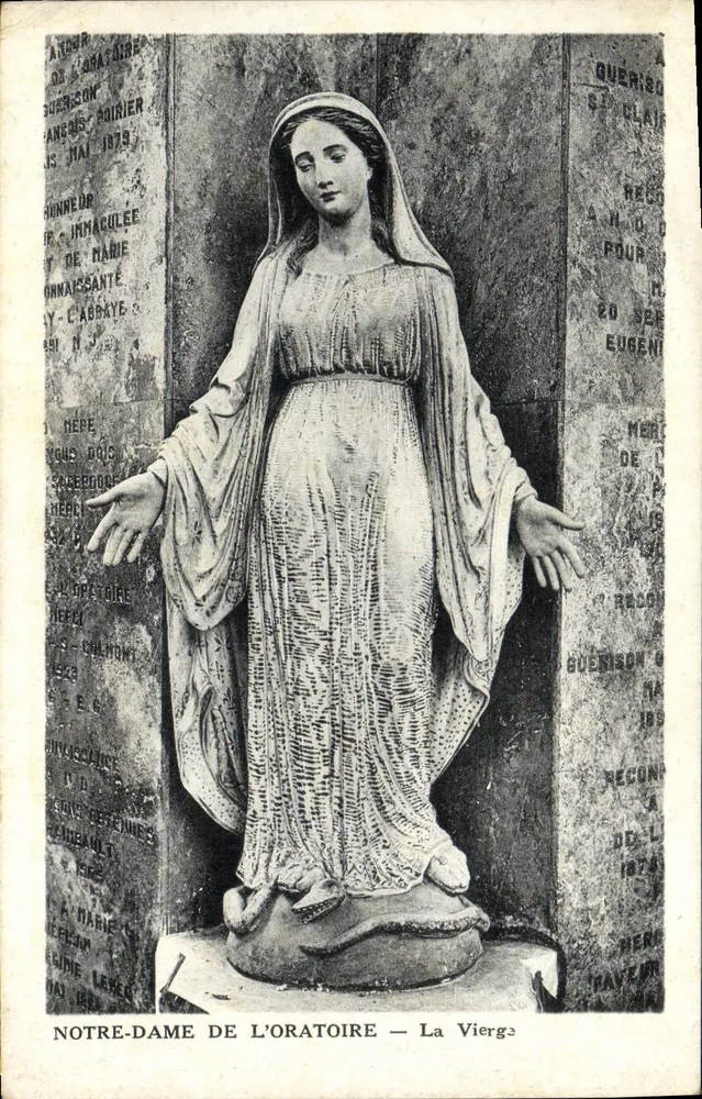 Nossa Senhora do Oratório — A Virgem — M. Belloche, Nouvelles Galettes, Domfront - Frente