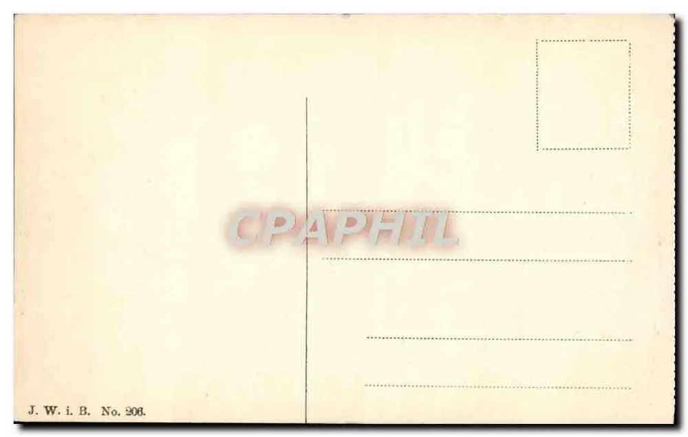 Berlim. Universidade — vista panorâmica da cour e dos edifícios — J.W.i.B. No. 206 - Verso