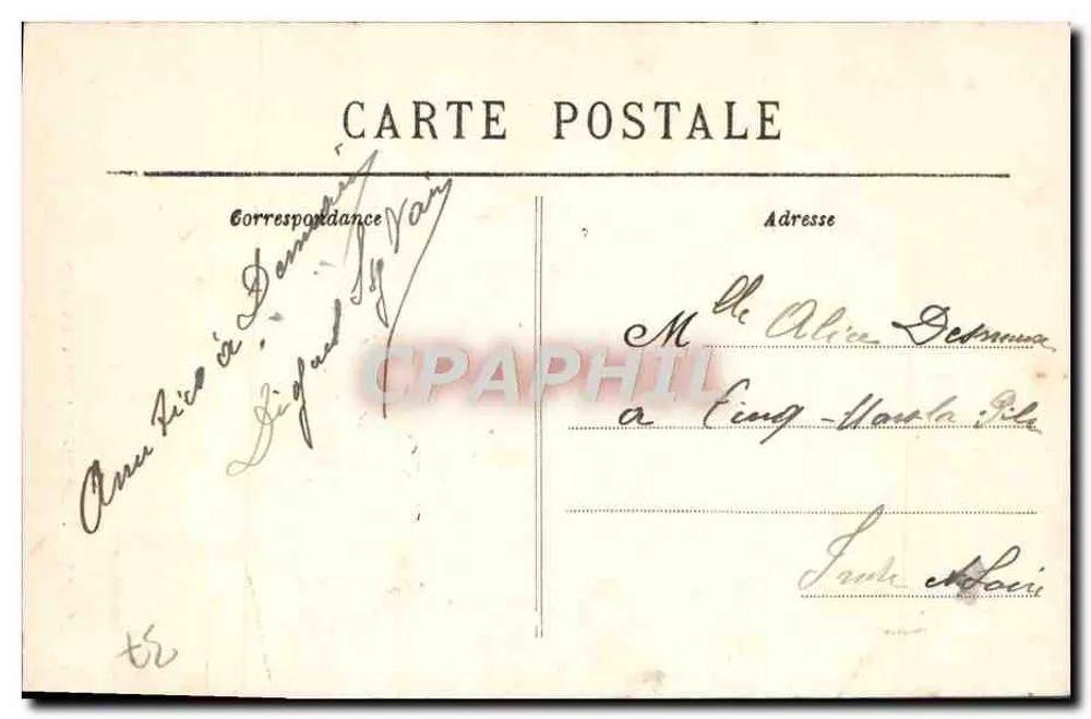 Chinon (Indre-et-Loire) — Estátua de Joana d'Arc — Editor desconhecido - Verso