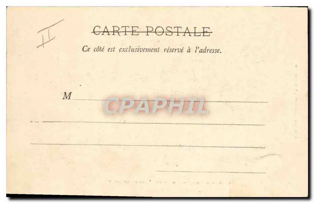 Signalübungen an Bord des "Saint-Louis" — A. Bougault, Foto-Verlag, Toulon-sur-Mer - Rückseite