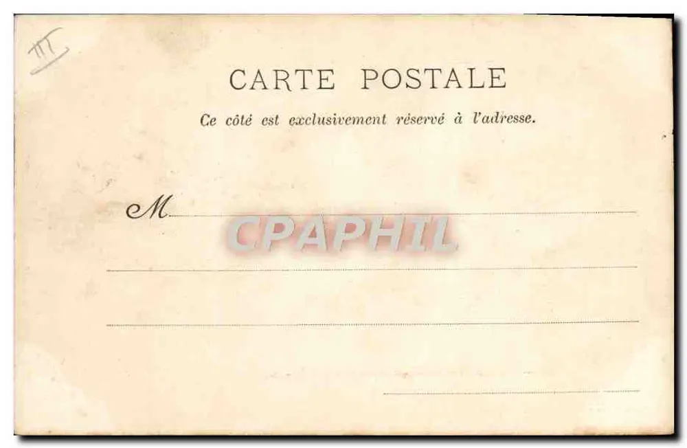 Marine Française — Major-Flottille-Boote — A. Couturier, Fotograf-Verleger, Toulouse - Rückseite