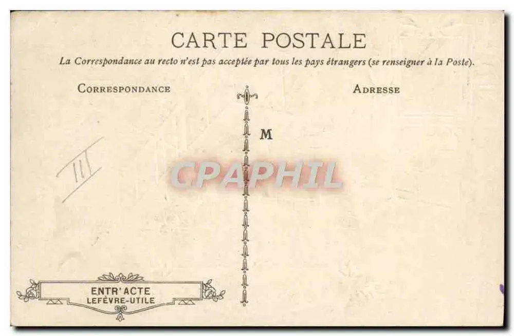 Der Flieger Roger Sommer — auf einem Farman-Doppeldecker — erobert den Weltrekord am 7. August 1909 — veröffentlicht von Lefèvre-Utile - Rückseite