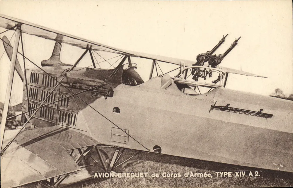 Breguet-Armee-Flugzeug, Typ XIV A.2 — Sever-Ausgabe - Vorderseite