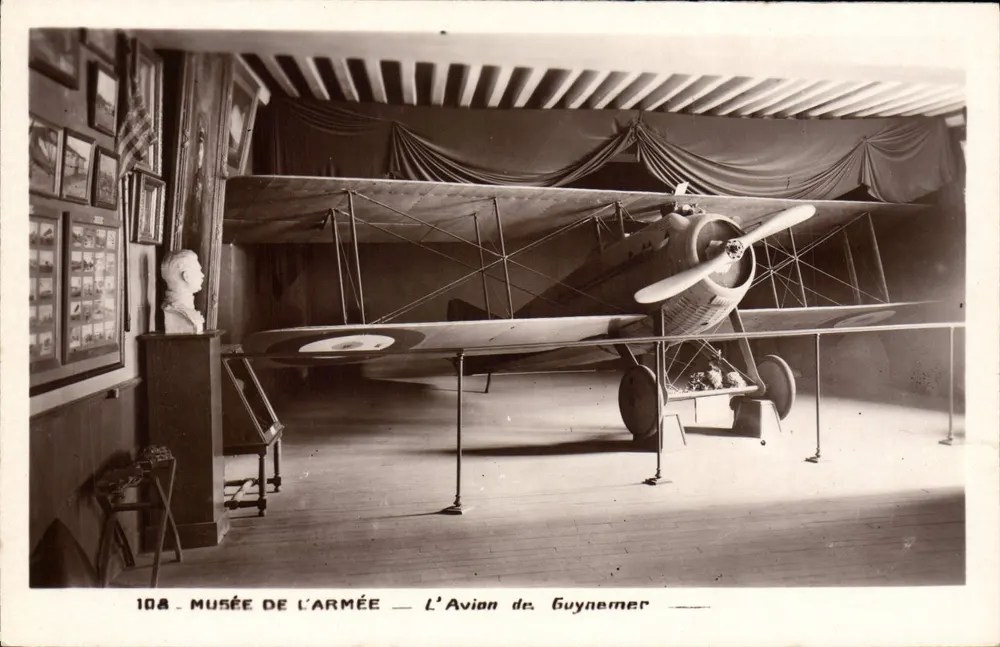 Museo de la Armada — El Avión de Guynemer — Edición del Museo des Invalides, n°108 - Anverso