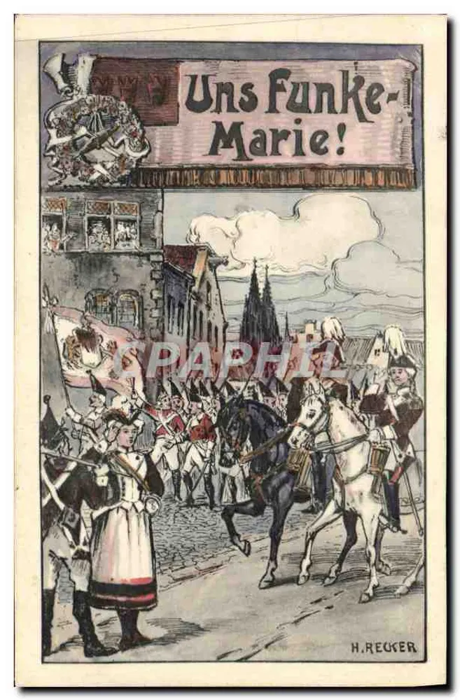 Uns Funke-Marie! — Illustration von H. Regger — Verleger nicht sichtbar - Vorderseite