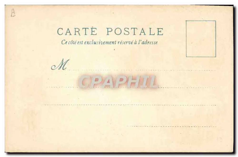 Weltausstellung 1900 — Palast der Argentinischen Republik — ASIE MINEUP - Rückseite