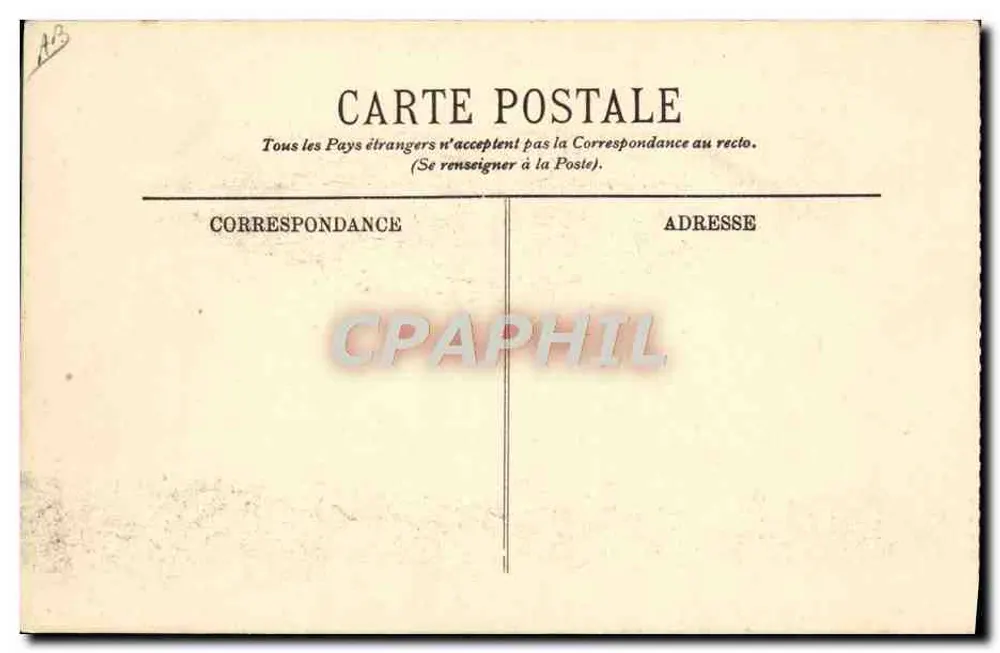 O "Ville de Paris" — Zeppelin — LL. n°23 - Verso