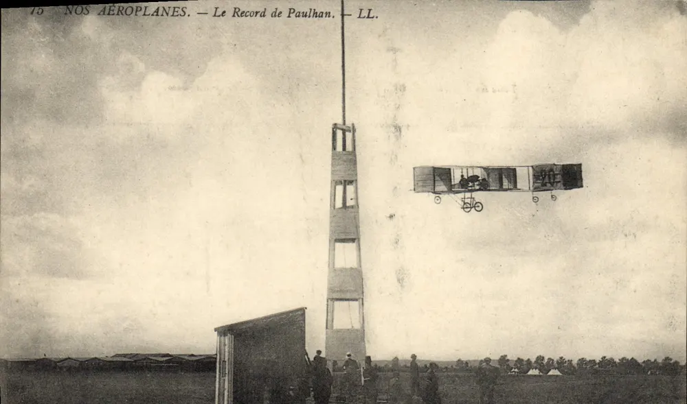O Recorde de Paulhan — LL. — NOSSOS AVIÕES — Série 15 - Frente
