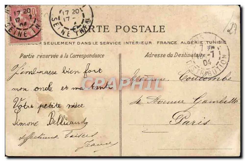 Castelo de la Sahatte — Arredores de Pont-de-l'Arche — La C.P.A. - Verso