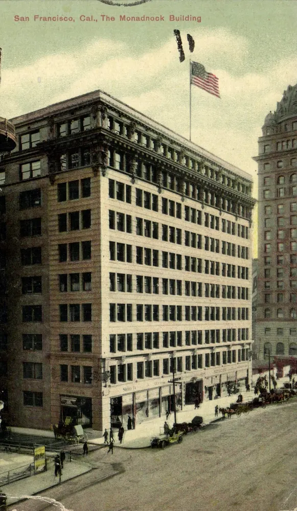 San Francisco, Cal., The Monadnock Building — éditeur S.F. 249, Made in Germany - Frente
