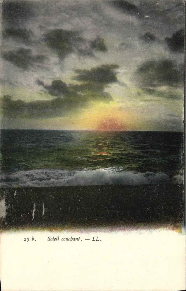 Pôr do sol — LL — n° 29 b - Frente