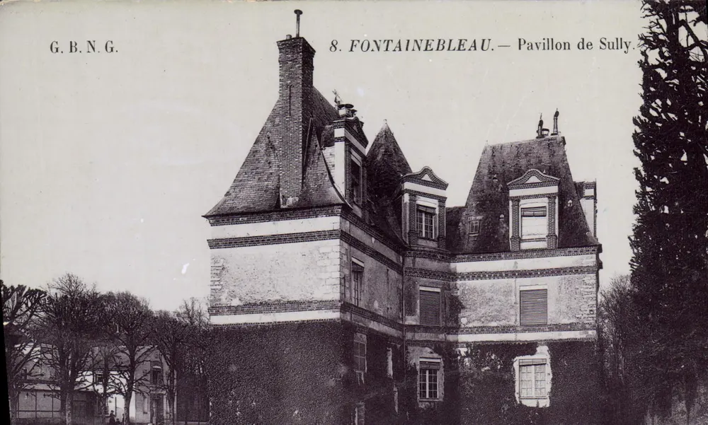 Fontainebleau — Pavilhão de Sully — G.B.N.G. n°8 - Frente