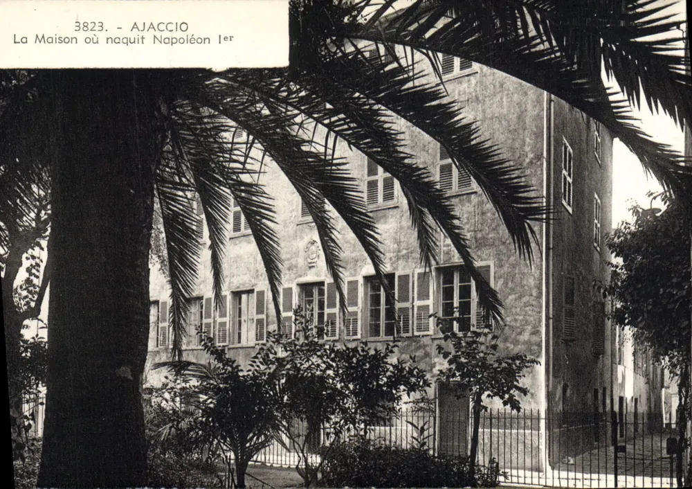 Ajaccio — A Casa onde nasceu Napoleão I — Édition La Cigogne, 1, Place des Pâtriers - Frente