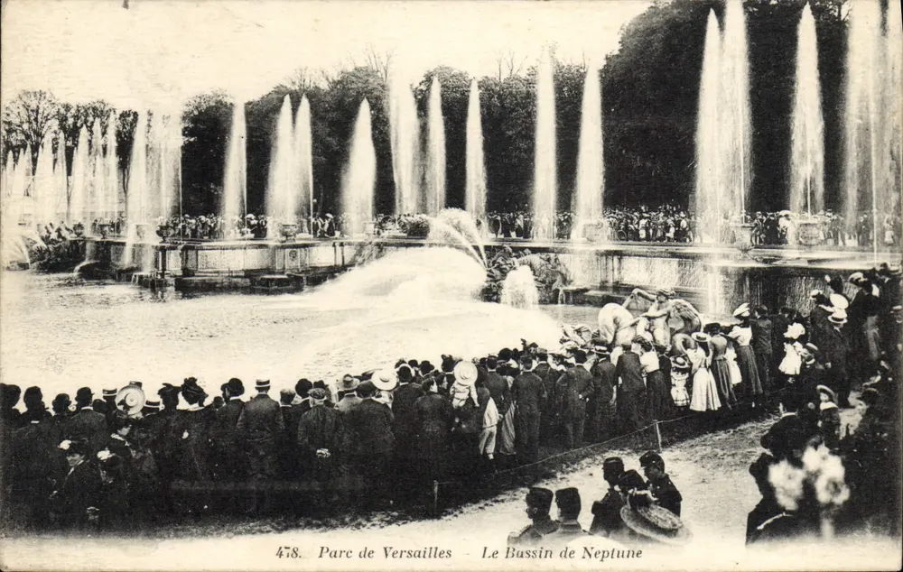 Parc de Versailles — Le Bassin de Neptune — Édia Paris-Versailles n°478 - Vorderseite