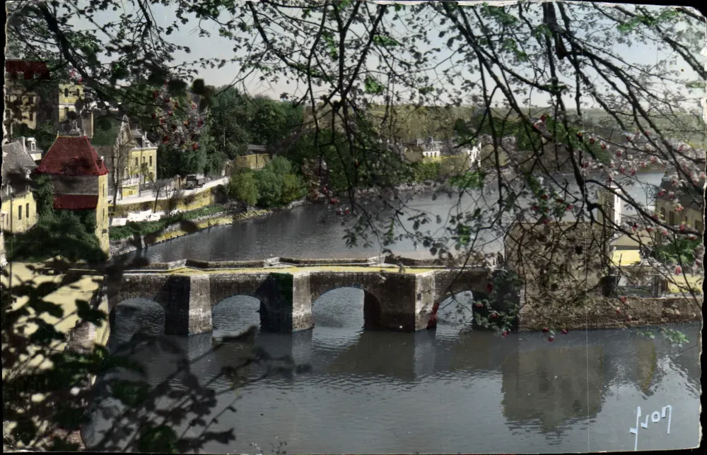 Auray — alter Brücke über den Fluss Le Loch — Éditions d'Art Martel, Serie 5.12.2 - Vorderseite