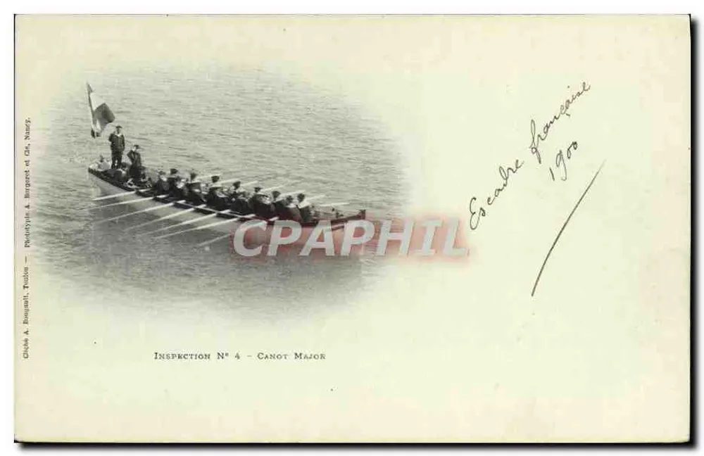 Inspeção N° 4 - Canot Major — Escalade francesa 1900 - Frente