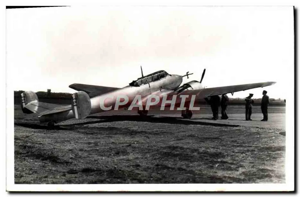 Avião Potez 63 — Coleção Tranchant — editor Potez - Frente