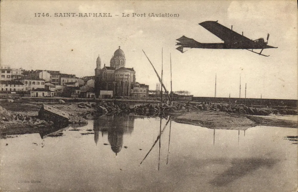 Saint-Raphaël — O Porto (Aviação) — Edição Ghetta, n° 1746 - Frente