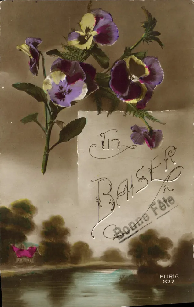 Pansies — Um Beijo Boa Festa — Furia 877 - Frente