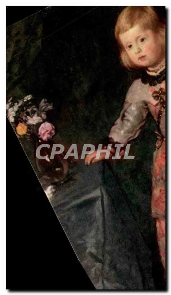De Infante Marguerite-Thérèse — Portret van de Infante Marguerite-Thérèse (1598-1660) — COMITÉ NATIONAL DE L'ENANCE, 51, Avenue Franklin Roosevelt, Parijs VIII - Voorkant