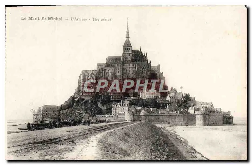 O Monte Saint Michel — A Chegada — editor não identificado - Frente