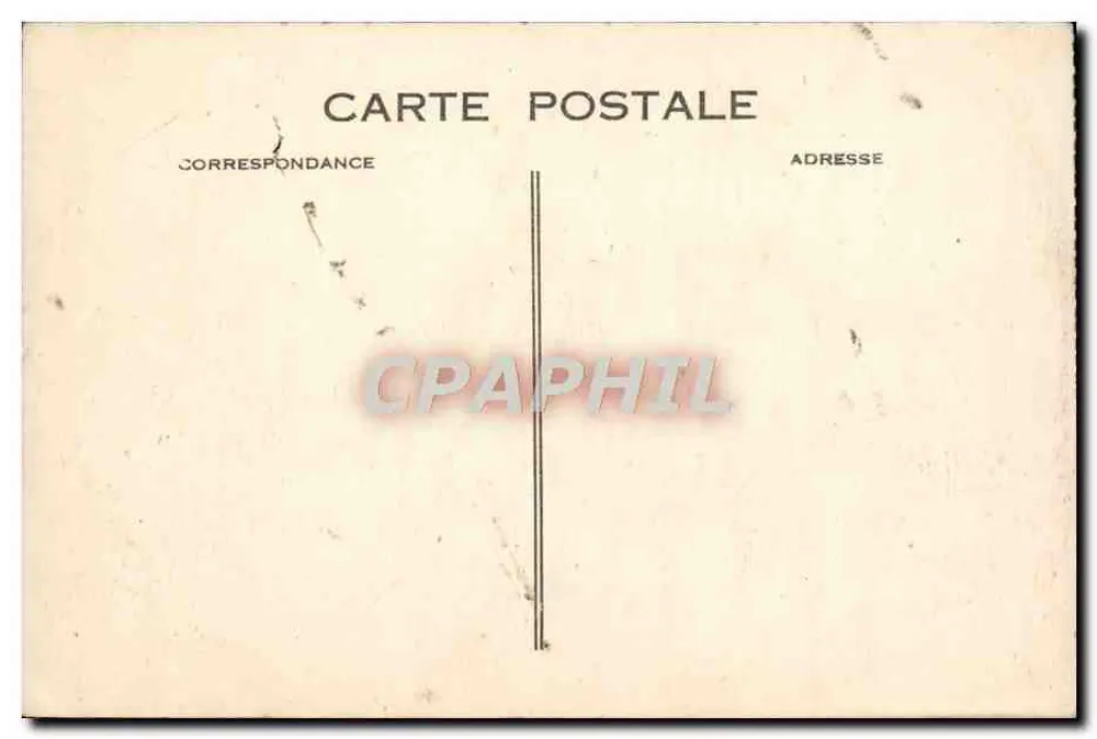 Deauville — Royal Hôtel et le Jardin — Éditeur : C. B. De Haure, n° 426 - Rückseite