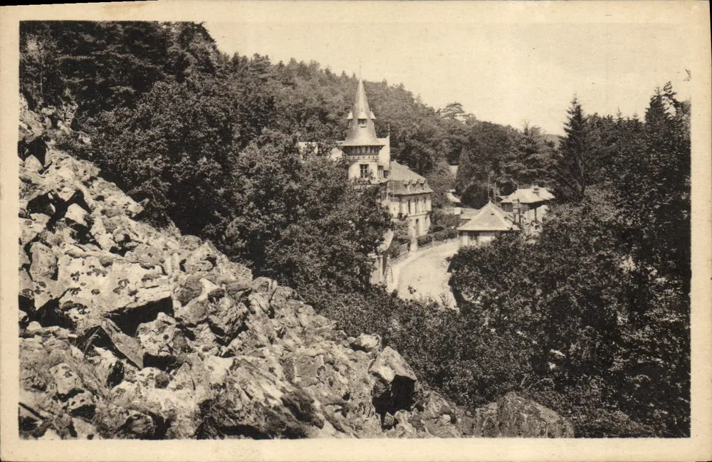 Ansicht vom Roc-au-Chien — Bagnoles-de-l'Orne — Cité des Arts Photomécaniques - Vorderseite