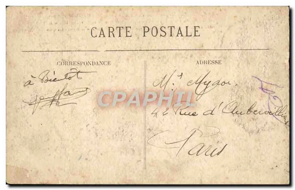 Orléans — Vista General — El Puente Real (333m) — Editor no identificado, n° 406 - Reverso
