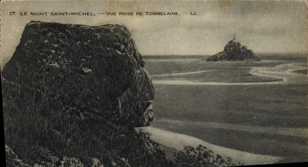 Mont Saint-Michel — Ansicht von Tombelaine — LL - Vorderseite