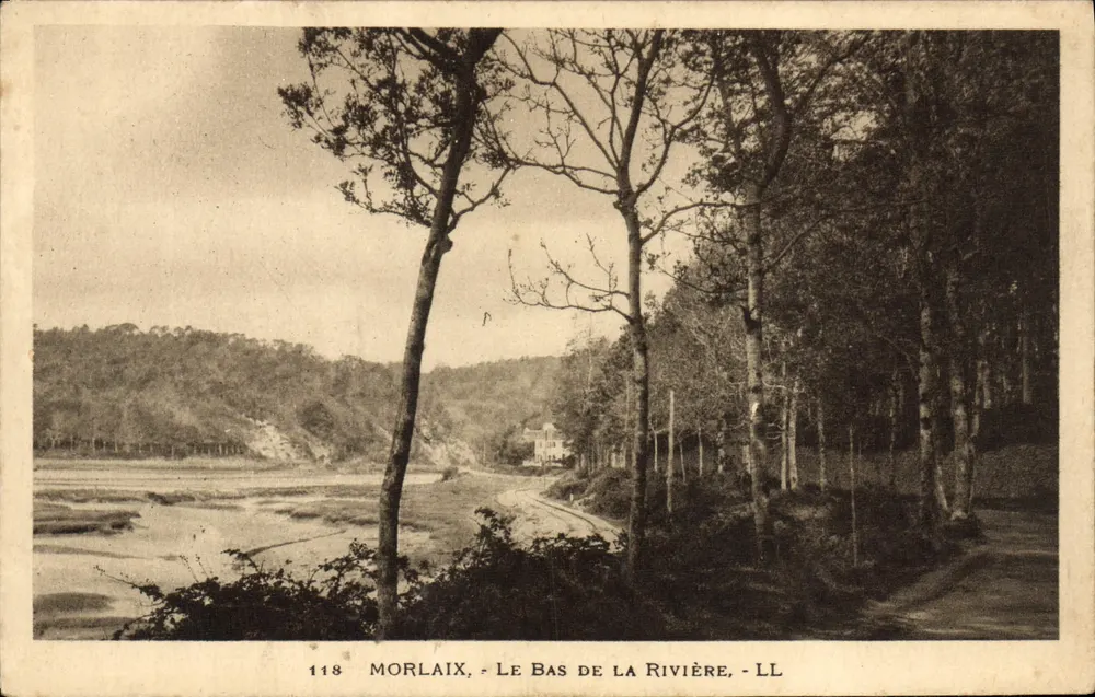 Morlaix - A base do rio — LL, n° 118 - Frente