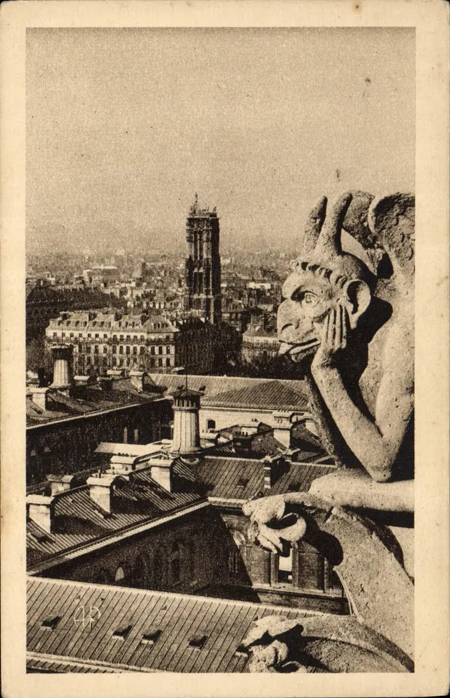 Paris - Notre-Dame - Chimère — Editor: Éd. Écuries, Paris - Frente