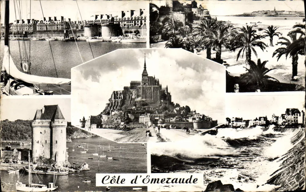Costa da Esmeralda — Mont-Saint-Michel, Saint-Malo, Dinard, St-Servan — Réal-Photo - Frente