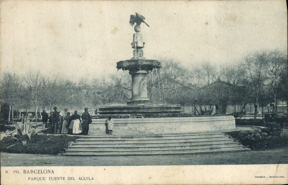 Parque del Águila — Fontaine de l'Aigle — Thomas — N° 191 - Frente