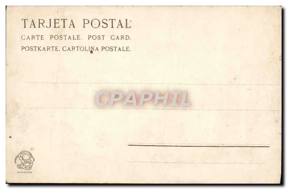 Parque del Águila — Fontaine de l'Aigle — Thomas — N° 191 - Verso