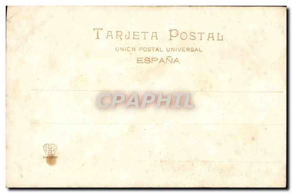 Barcelona — Palácio de Justiça — Hauser y Menet, Madrid, n° 628 - Verso