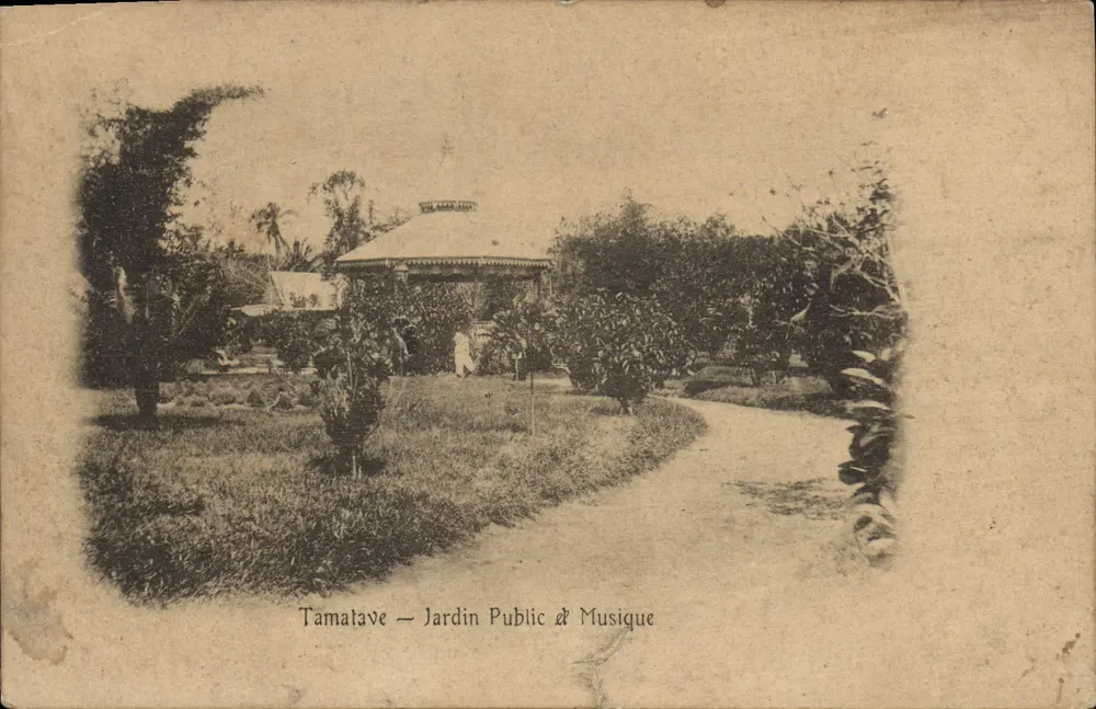 Tamatave — Öffentlicher Garten & Musik — Verlag nicht sichtbar - Vorderseite