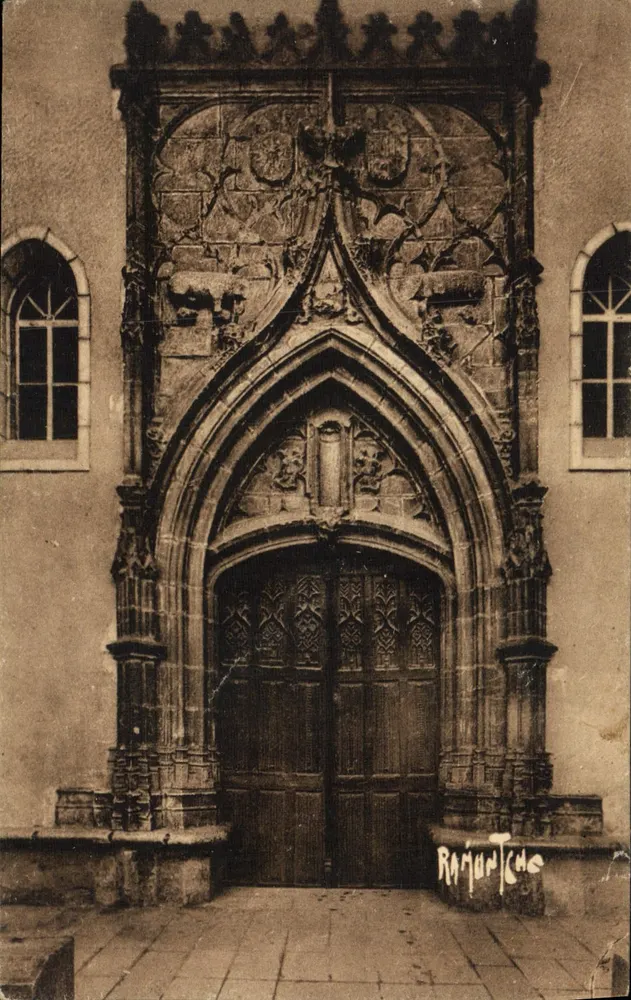 Portal der Kirche von Bielle — 16. Jahrhundert — Éditions Artistiques Raymond Bergovin - Vorderseite