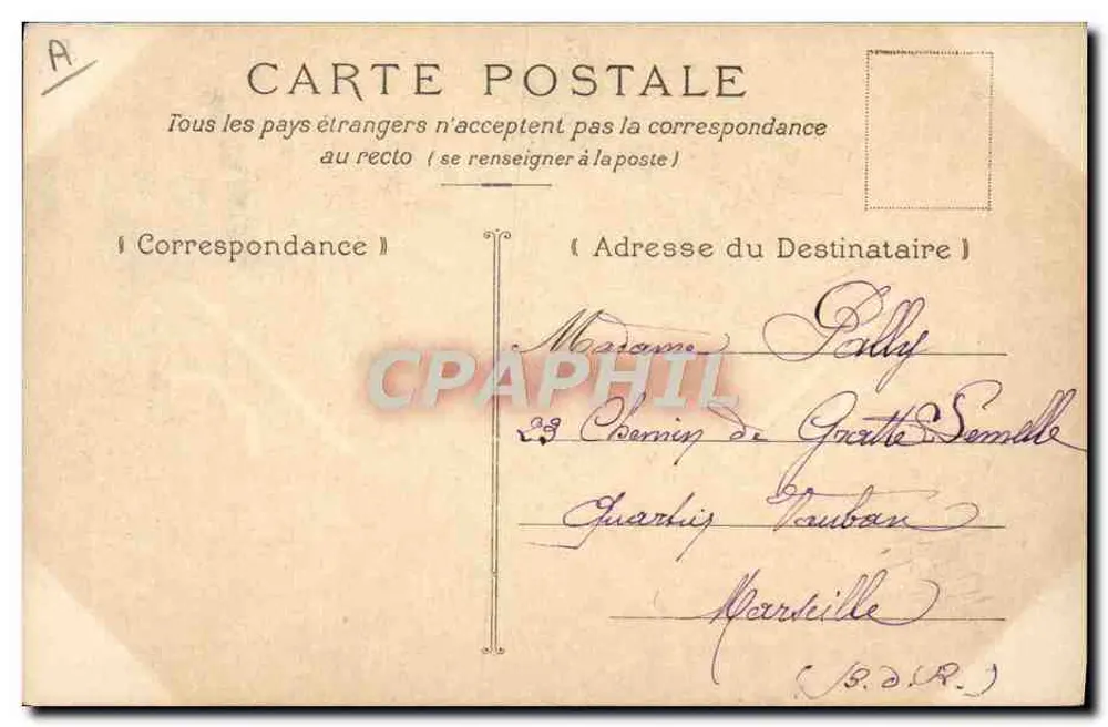 Manobras dos Guinchos a bordo — Marinha Francesa — 137 — Clavel, editor, Toulon - Verso