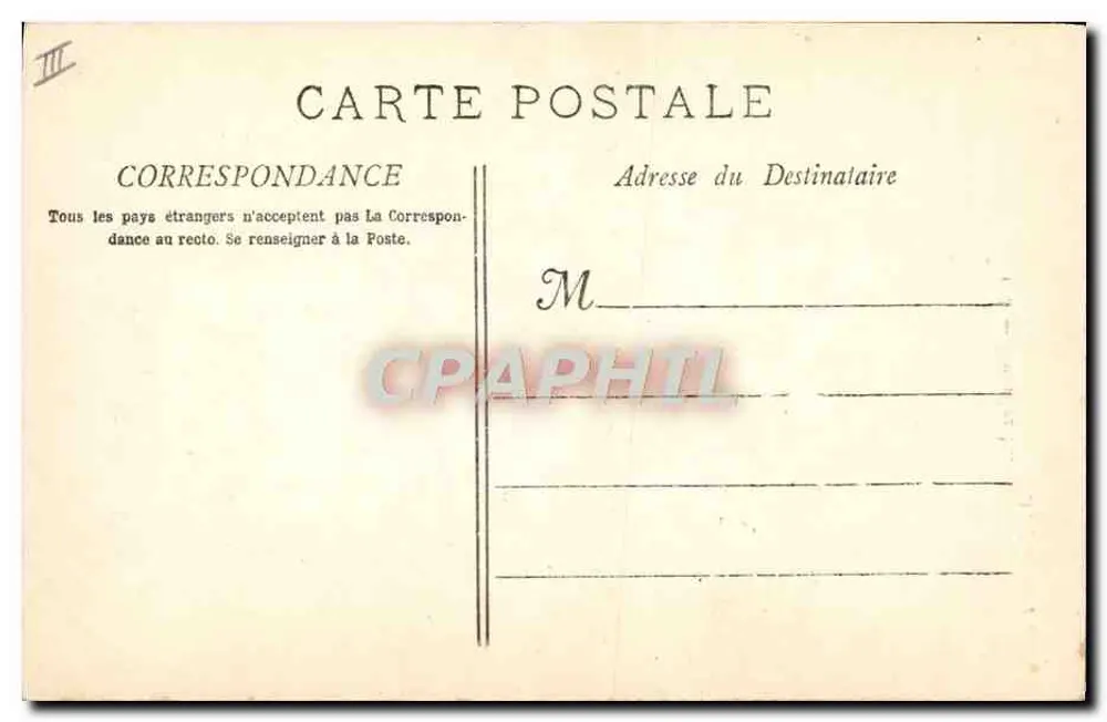 Mouillez — Vue de la proue d'un navire — A. Bougault, n° 613 - Verso