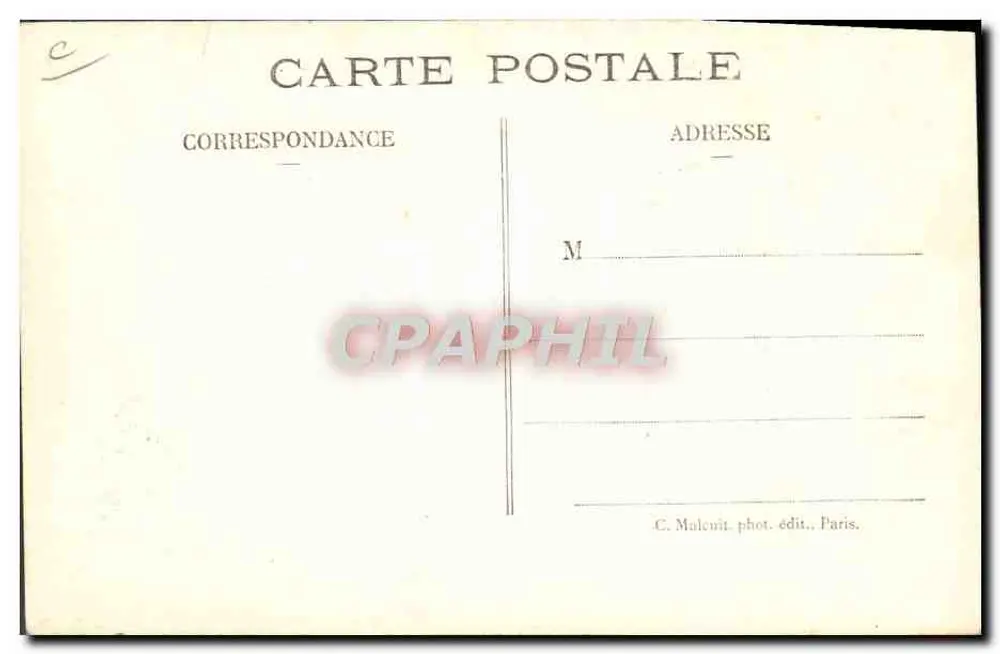 Die Pioniere der Luft — Das Flugzeug Blériot in voller Flugposition — C.M. n°24 - Rückseite
