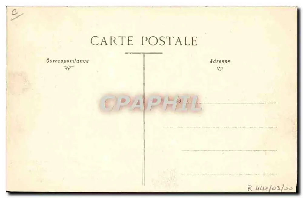 Luftschau 1910 — Allgemeiner Blick — A. Taride Huit - Rückseite
