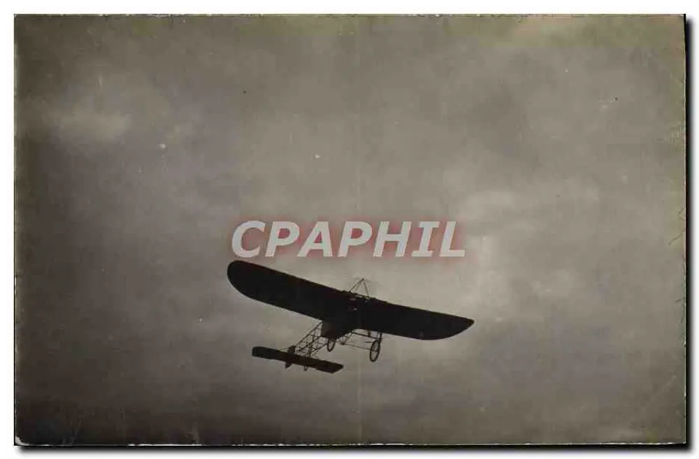 Erster Flieger gesehen zu fliegen — Oéville, 30. Januar 1910 — A.M. NOË, Fotograf, Le Havre - Vorderseite