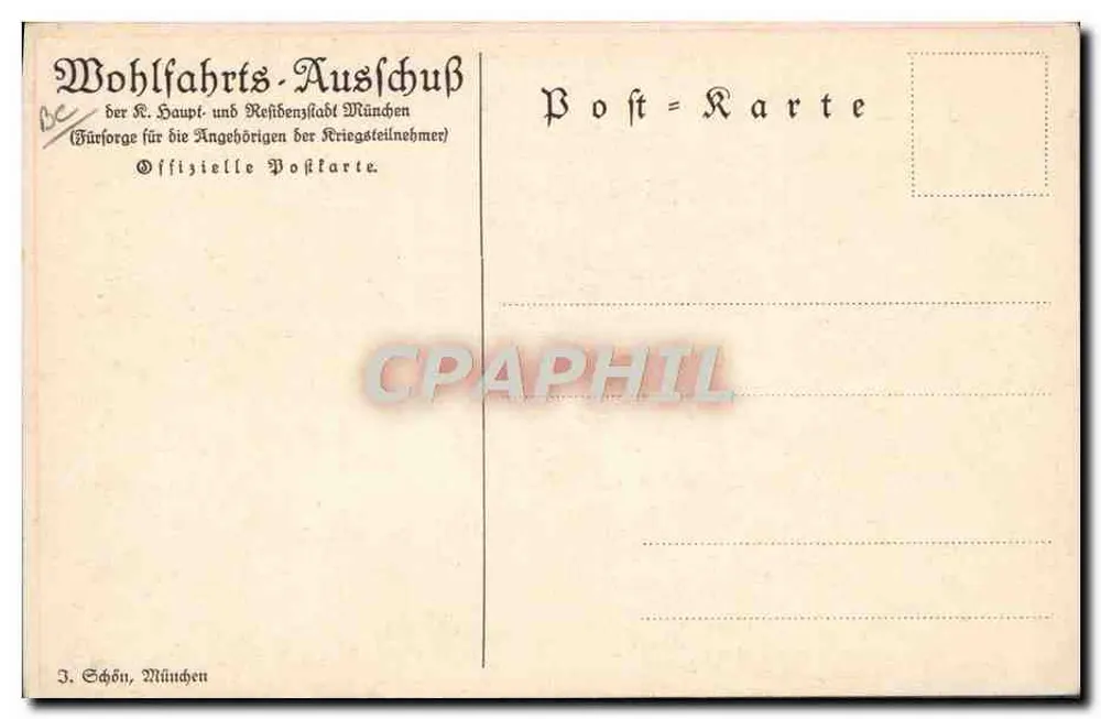 Der Kaiser reitet ins Schlachtfeld — Walter Ditz, Nr. 15 - Rückseite