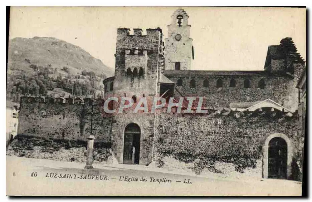 Luz-Saint-Sauveur — Die Templerkirche — LL. n° 16 - Vorderseite